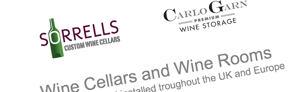 website design Essex example - Bespoke Wine Cellars Parallax Website